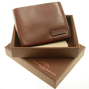 1190NY/BR-Executive Leather Wallet