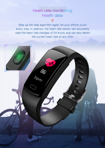 SM106-  Multi functional Smart fit Watch Black