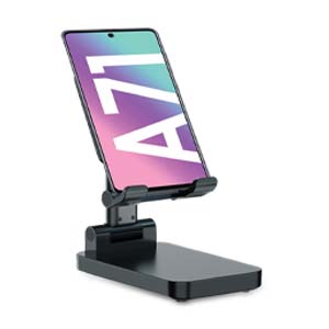 PBMS/01/BK  Foldable Mobile Stand With Power bank - 5000 MAh