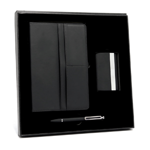 ST1600/CP/SETNotebook + Card Holder + Pen In Box