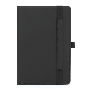 Black Notebook with Strap
