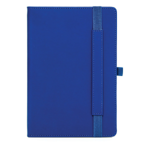 Blue Notebook with Strap