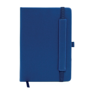 Notebook with Special Lined PU Material -Blue