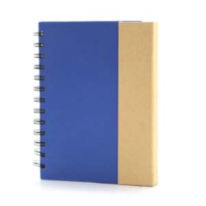 Eco Notebook With Stylus Pen BLUE